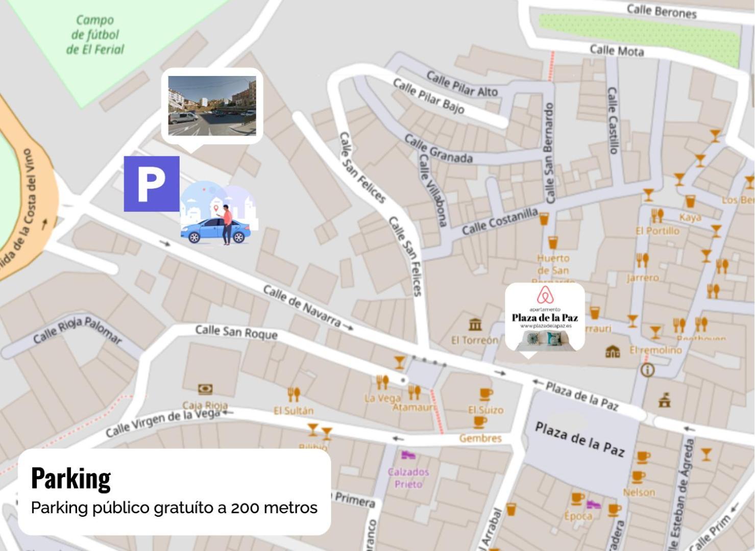 Apartamento Plaza De La Paz Haro Zewnętrze zdjęcie